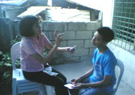 Counseling to the deaf.